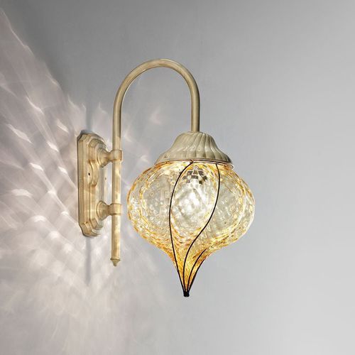 Applique murale classique - GOCCIA - Siru Lighting - d'extérieur / en métal / en verre soufflé