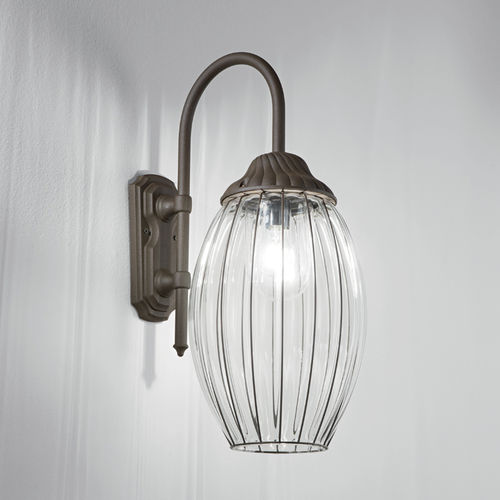 Applique murale classique - NAUTILUS - Siru Lighting - d'extérieur / en verre soufflé / en métal