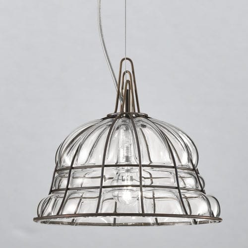 Suspension - BELL - Siru Lighting - en maille métallique / en verre soufflé / contemporaine