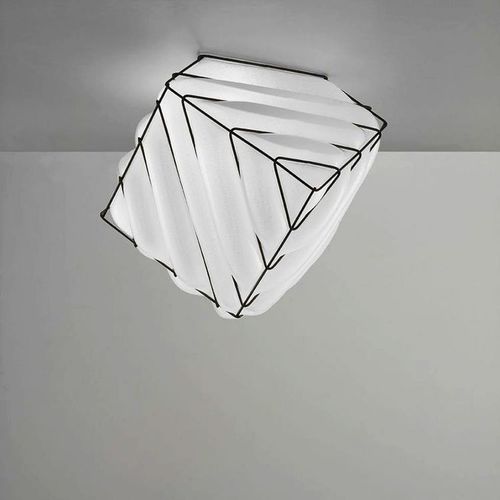 Plafonnier design minimaliste - DADO - Siru Lighting - en cube / en fil de métal / en verre soufflé
