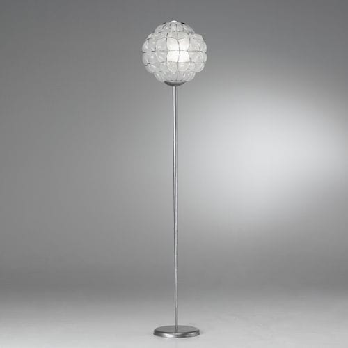 Lampe sur pied - POUFF - Siru Lighting - en métal / en verre soufflé / contemporaine