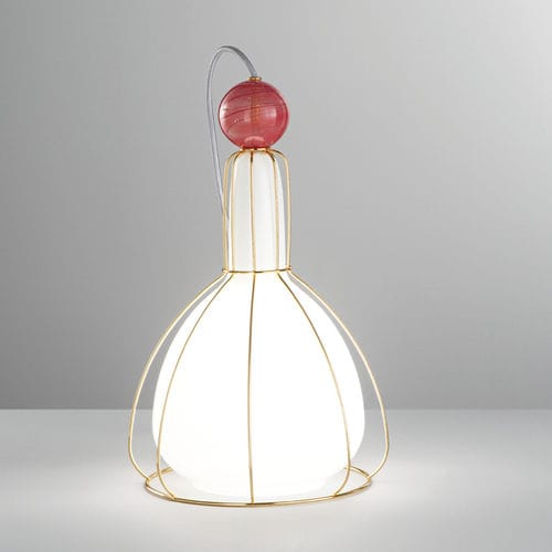 Lampe de table - DAMA - Siru Lighting - en fil de métal / en verre soufflé / contemporaine
