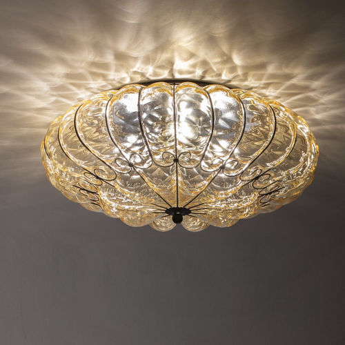 Plafonnier classique - SOLE - Siru Lighting - rond / sculptural / en fil de métal