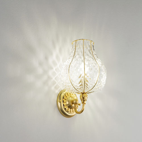 Applique murale de style - ODALISCA - Siru Lighting - d'intérieur / en métal / en verre soufflé