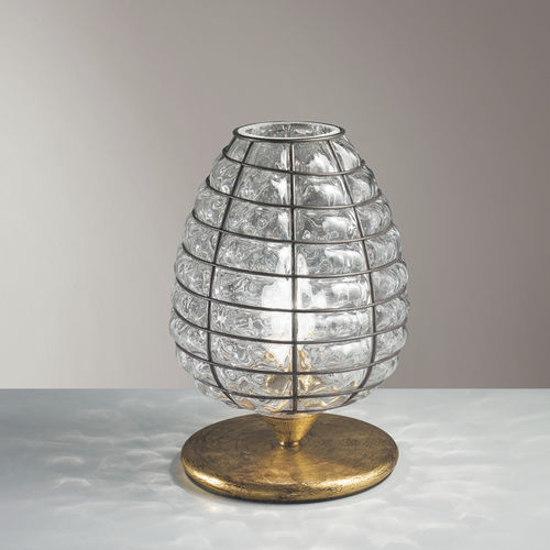 Lampe de table - ALVEARE - Siru Lighting - en métal / en verre soufflé / contemporaine