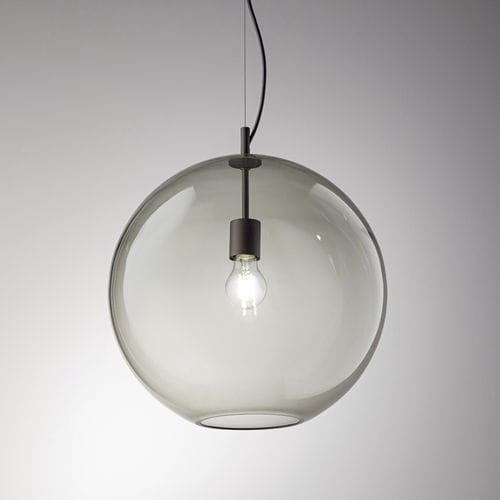 Suspension - BOSTON - Siru Lighting - en verre fumé / en verre soufflé / contemporaine