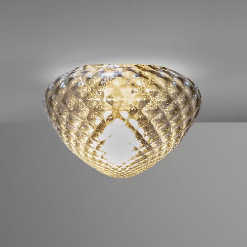 Plafonnier contemporain - CUORE - Siru Lighting - conique / en verre soufflé / à LED