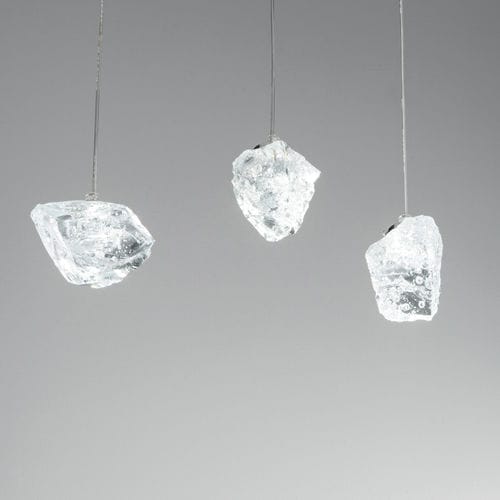 Suspension - SASSI - Siru Lighting - en verre soufflé / design organique / d'intérieur