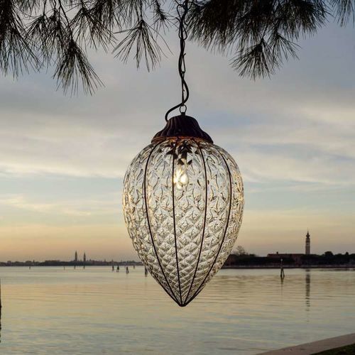 Lampe sur piquet - POVEGLIA - Siru Lighting - en verre / contemporaine / d'intérieur