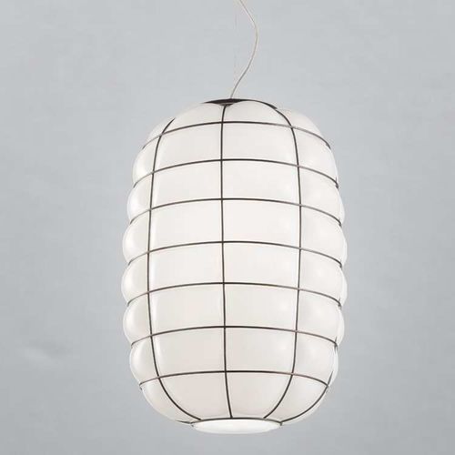 Suspension - LANTERNA - Siru Lighting - en métal / en verre / contemporaine