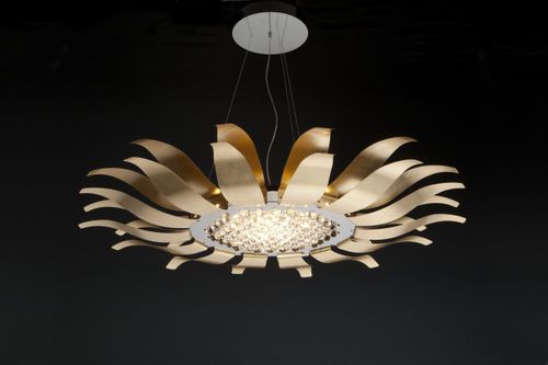 Suspension - SUNFLOWER - Quasar Holland - en acier inoxydable / contemporaine / d'intérieur