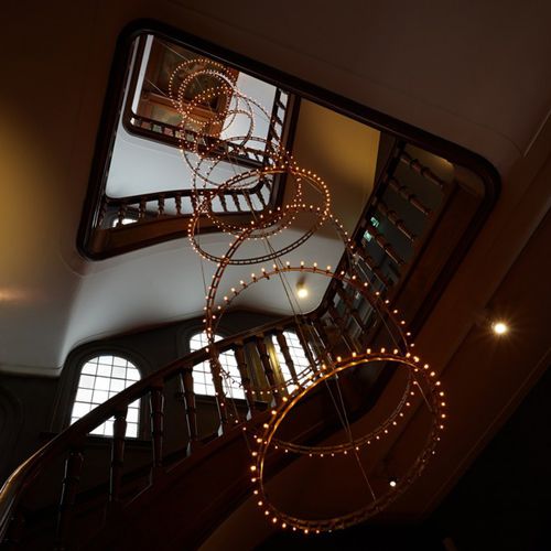 Suspension - CITADEL - Quasar Holland - en laiton / en nickel / en cuivre