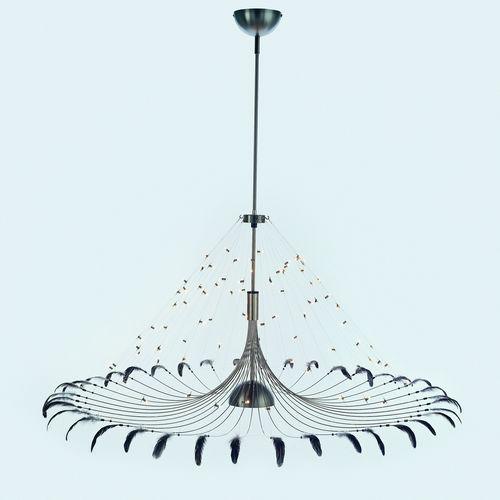 Suspension - BIRD - Quasar Holland - en laiton / en nickel / design original