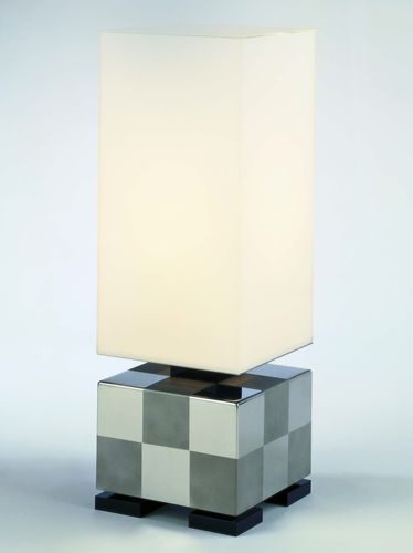 Lampe de table - EMPIRE STATE - Quasar Holland - en acier inoxydable / contemporaine / d'intérieur