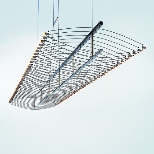 Suspension - FIELTEBEK - Quasar Holland - en laiton / en nickel / design original