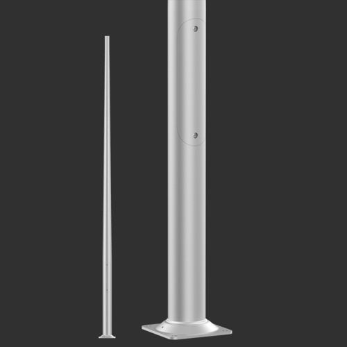 Mât d'éclairage - SAL-2,5/B60 - Rosa - ZPSO Stanislaw Rosa - en aluminium