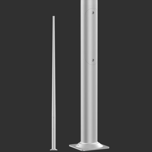 Mât pour drapeau - SAL-5/B60 - Rosa - ZPSO Stanislaw Rosa - en aluminium