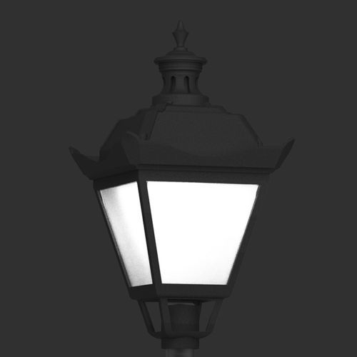Lampadaire urbain - OS-1 - Rosa - ZPSO Stanislaw Rosa - contemporain / en PMMA / en fibre de verre