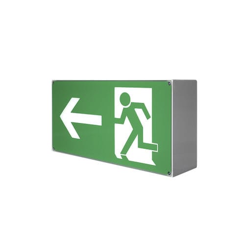 Éclairage de secours de plafond - A8 - STRAITBOX - LUMATEC FRANCE / LUMATEC SUISSE - mural / rectangulaire / à LED