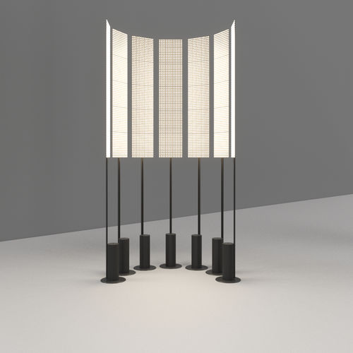 Lampe sur pied - SCREEN GRID - PROLICHT - en métal / contemporaine / d'intérieur