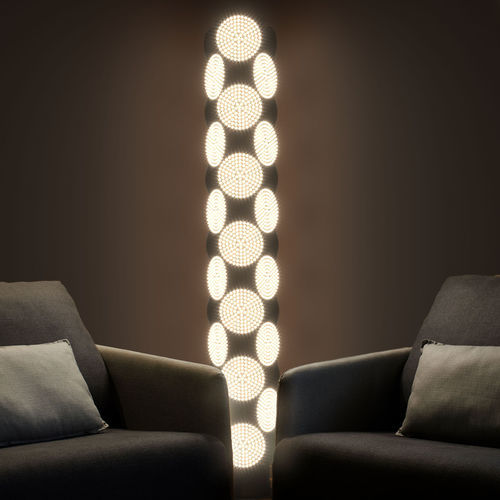 Lampe sur pied - TOTEM DOT - PROLICHT - en métal / contemporaine / sans fil