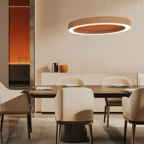 Suspension - GLORIOUS - PROLICHT - en aluminium / en tissu / en PMMA