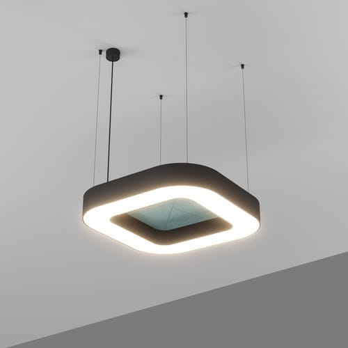 Luminaire suspendu - QUANTUM - PROLICHT - à LED / carré / IP20