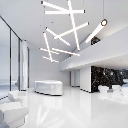 Luminaire suspendu - BUNGA - PROLICHT - à LED / rond / linéaire