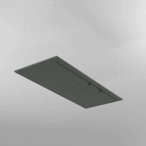 Plafonnier contemporain - JUST - PROLICHT - rectangulaire / en aluminium / en PET
