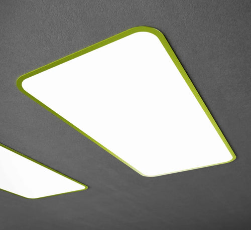 Plafonnier contemporain - SMOOTHY - PROLICHT - carré / rectangulaire / en métal