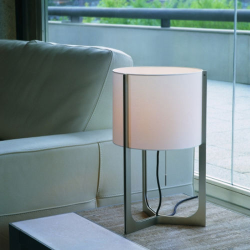 Lampe de table - NIRVANA - Carpyen, - en métal / en coton / contemporaine