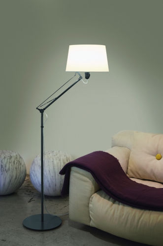 Lampe sur pied - LEKTOR - Carpyen, - en métal / en polycarbonate / contemporaine