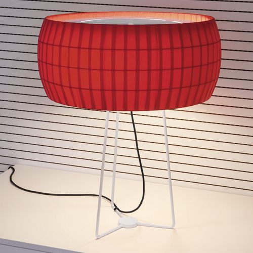 Lampe de table - ISAMU - Carpyen, - en métal / en tissu / contemporaine