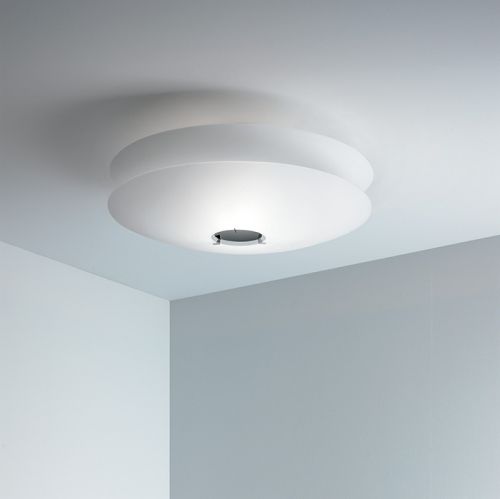Plafonnier contemporain - ODYSSEY - Carpyen, - rond / en verre / à incandescence