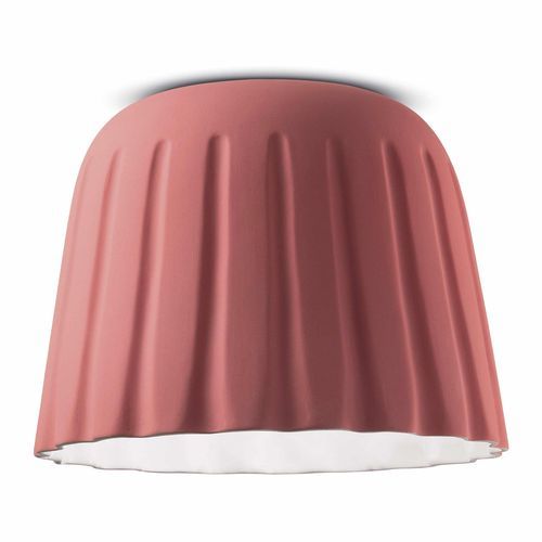 Plafonnier contemporain - C2573 - Ferroluce - rond / en tissu / à LED