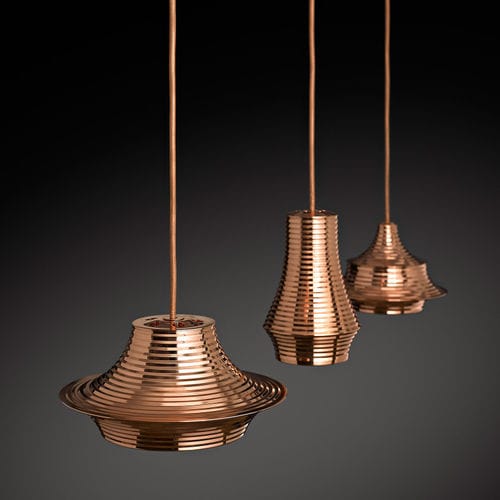 Suspension - TIBETA SET 3 - BOVER Barcelona - en aluminium / en cuivre / contemporaine
