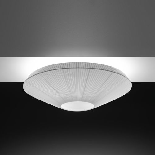 Plafonnier contemporain - SIAM 80 - BOVER Barcelona - rond / en acier inoxydable / en méthacrylate