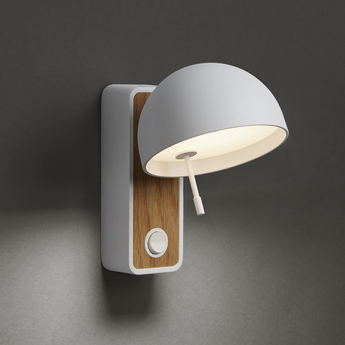 Applique murale contemporaine - BEDDY A/01 - BOVER Barcelona - d'intérieur / en aluminium / en bois