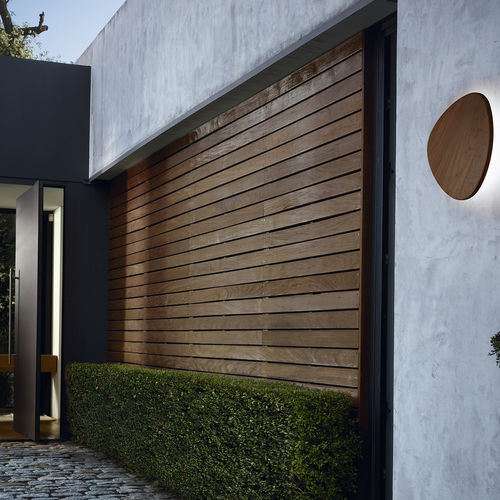 Applique murale contemporaine - TRIA 05 - BOVER Barcelona - d'extérieur / en aluminium / en bois
