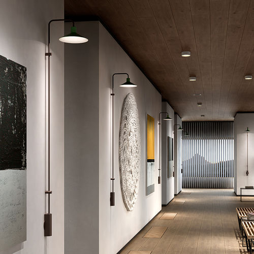 Applique murale contemporaine - PLATET A/06 - BOVER Barcelona - d'intérieur / en aluminium / en verre