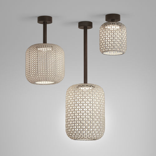 Plafonnier contemporain - NANS PF/21 - BOVER Barcelona - rond / en aluminium / en acier inoxydable