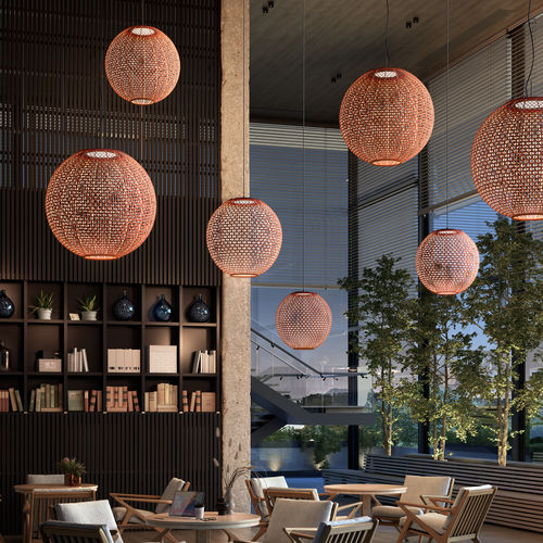 Suspension - NANS S/60 - BOVER Barcelona - en aluminium / en acier inoxydable / en fibres synthétiques