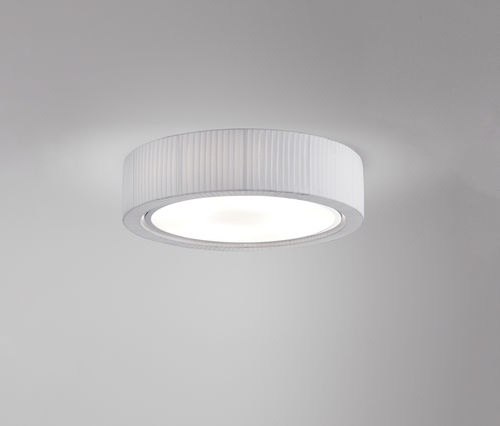 Plafonnier contemporain - URBAN PF/60 - BOVER Barcelona - rond / en verre / en fer