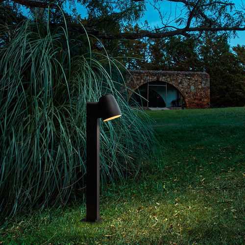 Borne d'éclairage de jardin - Nut B/60 - BOVER Barcelona - contemporaine / en aluminium / en acier inoxydable