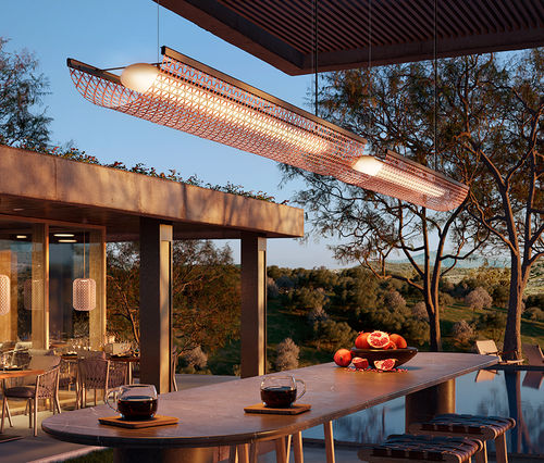 Suspension - Nans Balis S/140 - BOVER Barcelona - en aluminium / en acier inoxydable / contemporaine