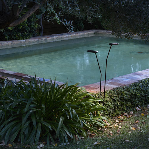 Borne d'éclairage de jardin - Birdie - Set 2 90SC+60SC - BOVER Barcelona - contemporaine / en aluminium / en acier inoxydable