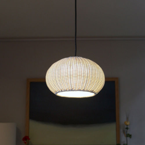 Suspension - GAROTA S/01 - BOVER Barcelona - en polyéthylène / en fibres synthétiques / contemporaine