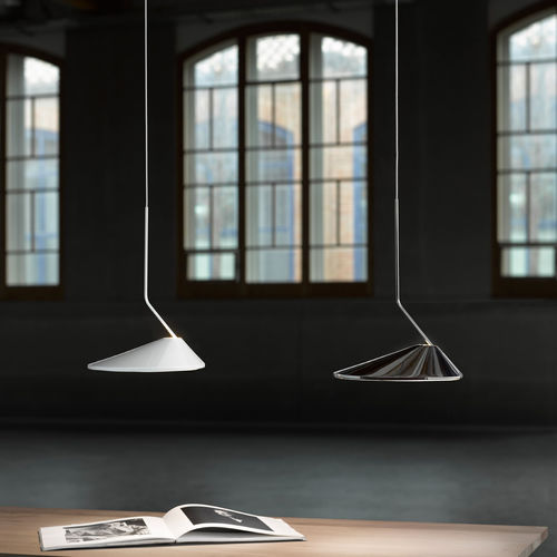 Suspension - NÓN LÁ S - BOVER Barcelona - en aluminium / en polycarbonate / contemporaine
