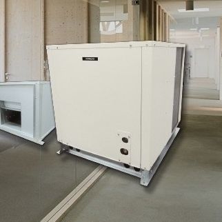 Climatiseur au sol - RAS-NP - HITACHI - gainable / split / professionnel