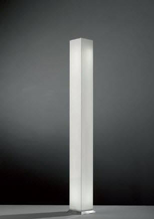 Colonne lumineuse contemporaine - AQUARIUM: AQF2 - Ateh, spo. - en inox brossé / en Plexiglas® / à tube fluorescent